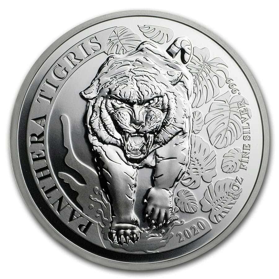 Lost Tigers of Cambodja 1 oz 2024 (3e Munt) - 101 Munten